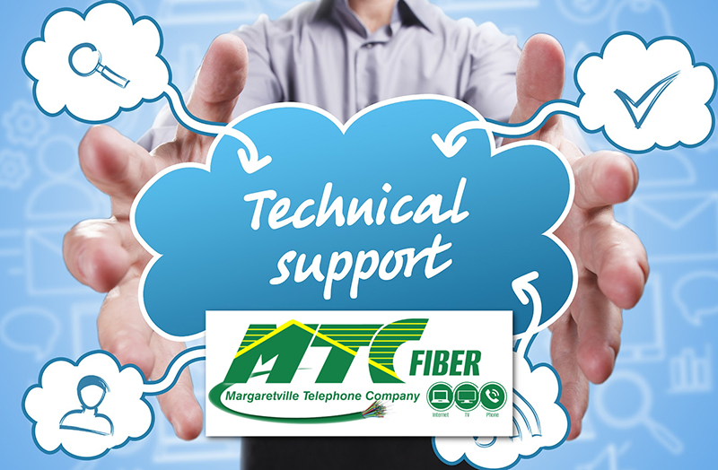 Tech support graphic for MTC.